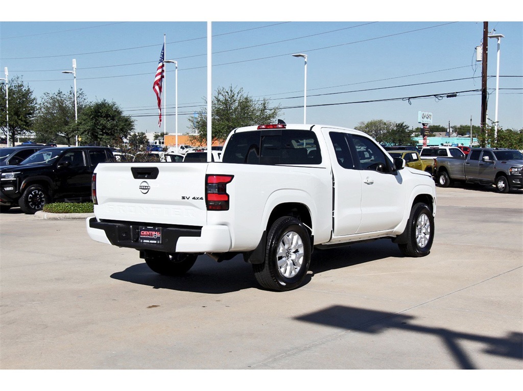 2024 Nissan Frontier SV White at Central Houston Nissan