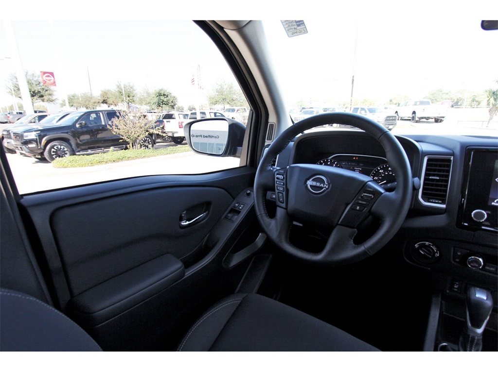 2024 Nissan Frontier SV White at Central Houston Nissan