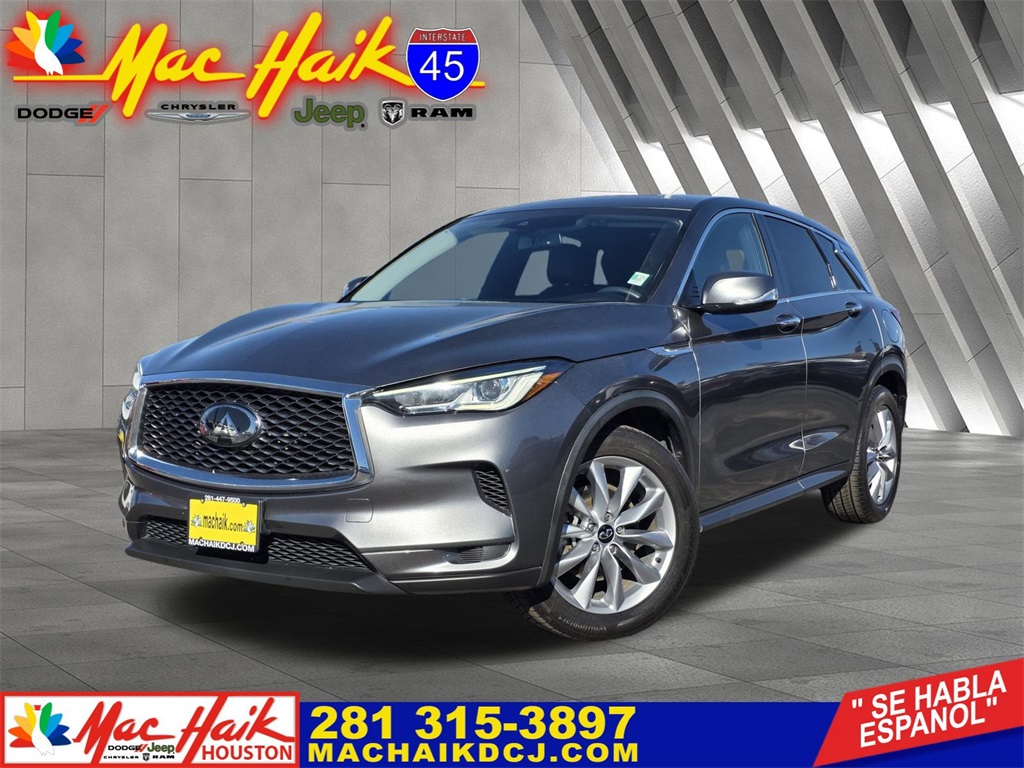 2022 INFINITI QX50 PURE Gray at North Houston Mitsubishi