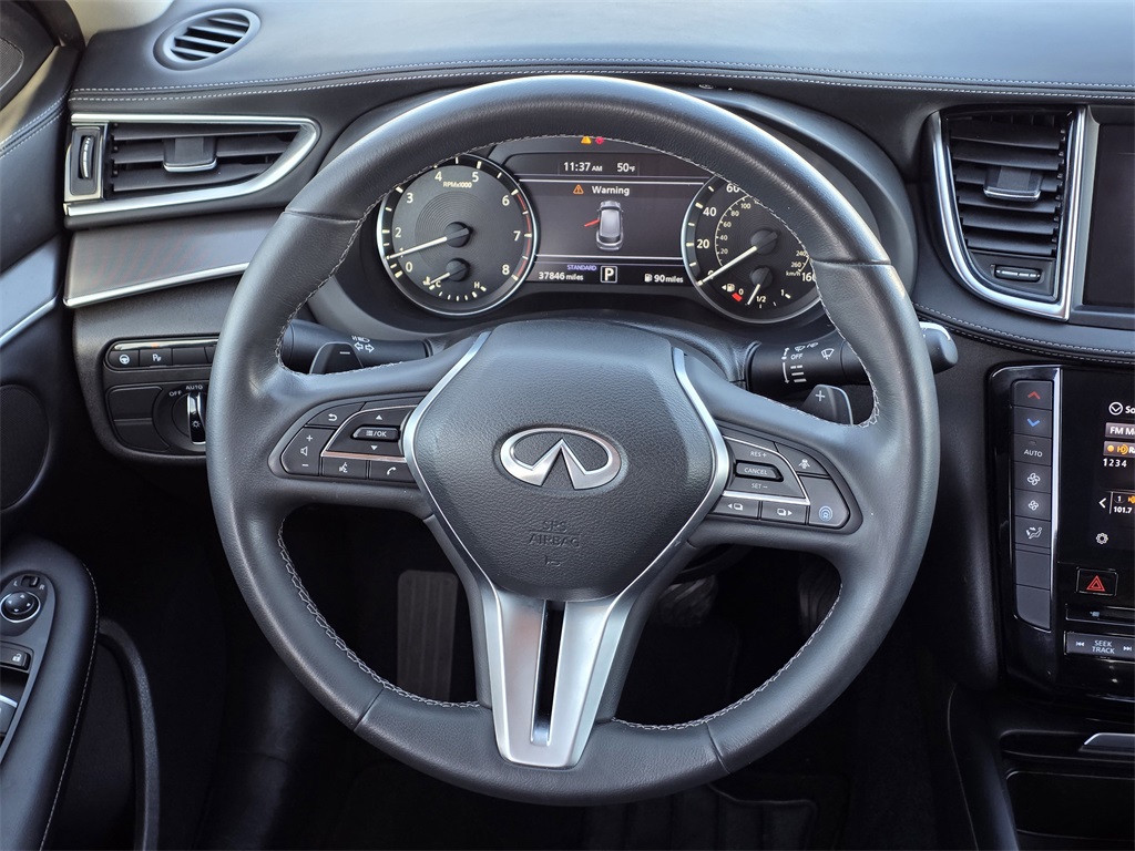 2022 INFINITI QX50 PURE Gray at North Houston Mitsubishi