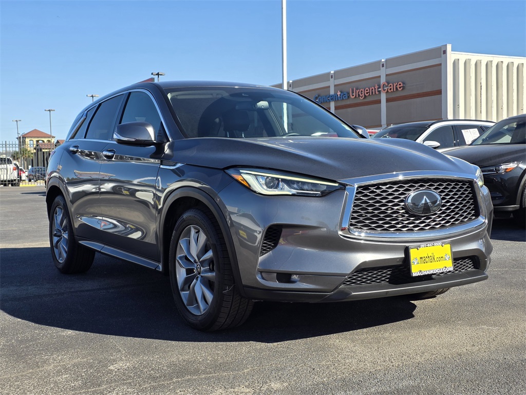 2022 INFINITI QX50 PURE Gray at North Houston Mitsubishi