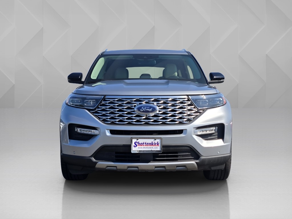 2020 Ford Explorer Platinum Silver at Joe Myers Mazda Kia