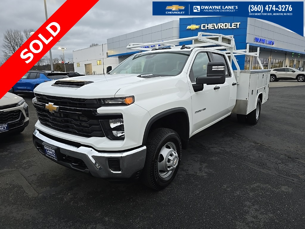 2025 Chevrolet Silverado 3500HD Work Truck Crew Cab LB 4WD