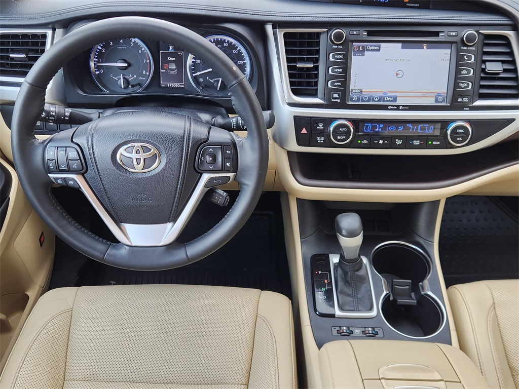 2014 Toyota Highlander Limited White at Gullo Toyota