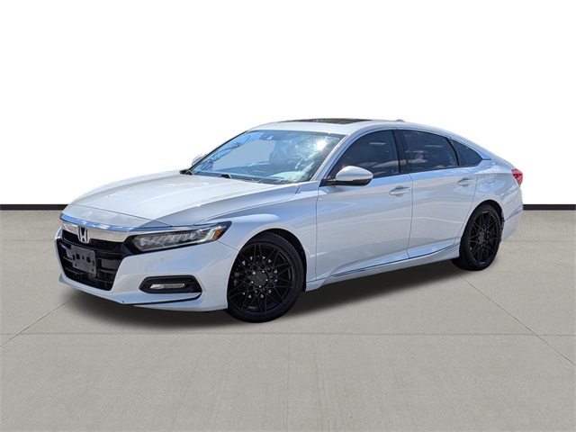 2020 Honda Accord Touring 2.0T White at Central Houston Nissan