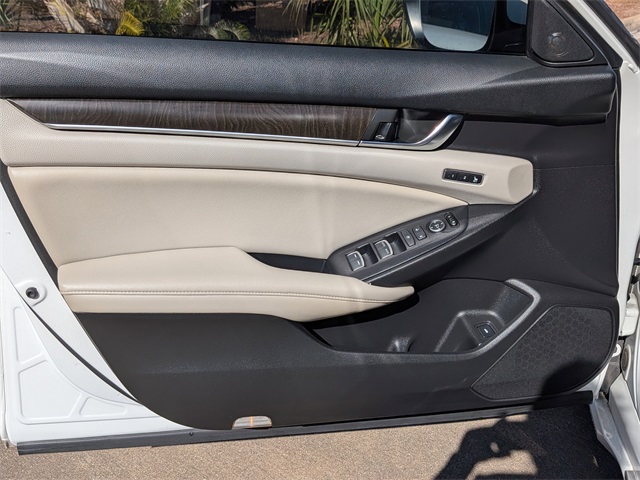 2020 Honda Accord Touring 2.0T White at Central Houston Nissan