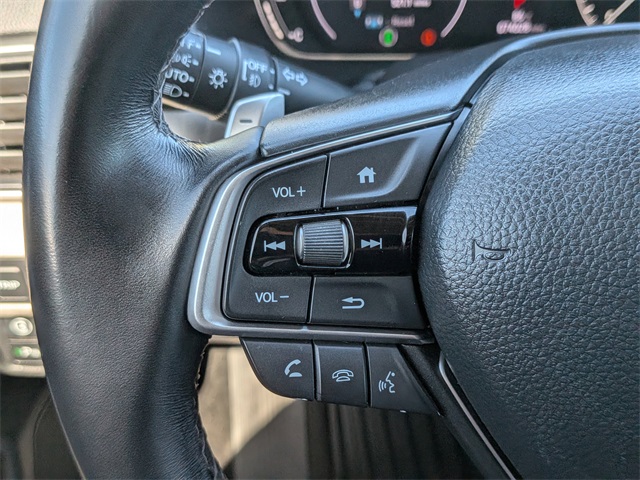 2020 Honda Accord Touring 2.0T White at Central Houston Nissan