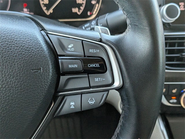 2020 Honda Accord Touring 2.0T White at Central Houston Nissan