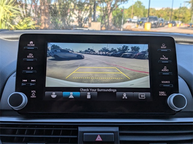 2020 Honda Accord Touring 2.0T White at Central Houston Nissan