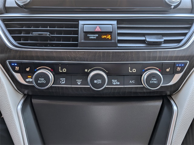 2020 Honda Accord Touring 2.0T White at Central Houston Nissan