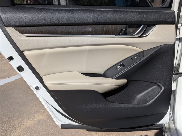 2020 Honda Accord Touring 2.0T White at Central Houston Nissan