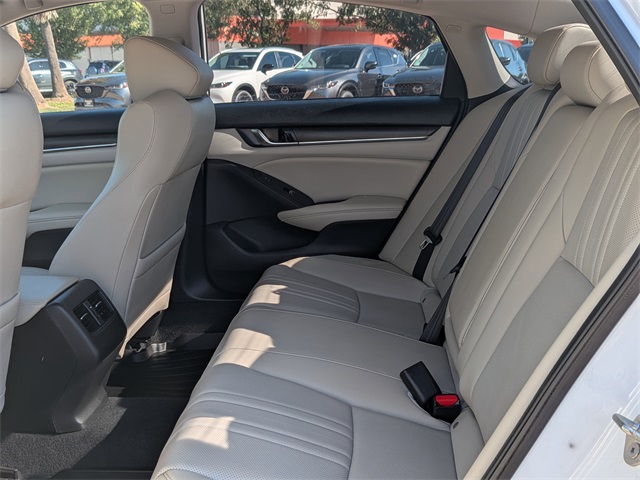 2020 Honda Accord Touring 2.0T White at Central Houston Nissan
