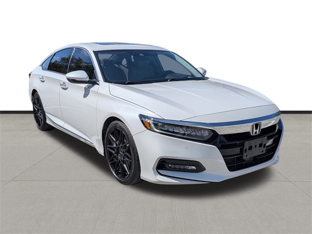 2020 Honda Accord Touring 2.0T White at Central Houston Nissan