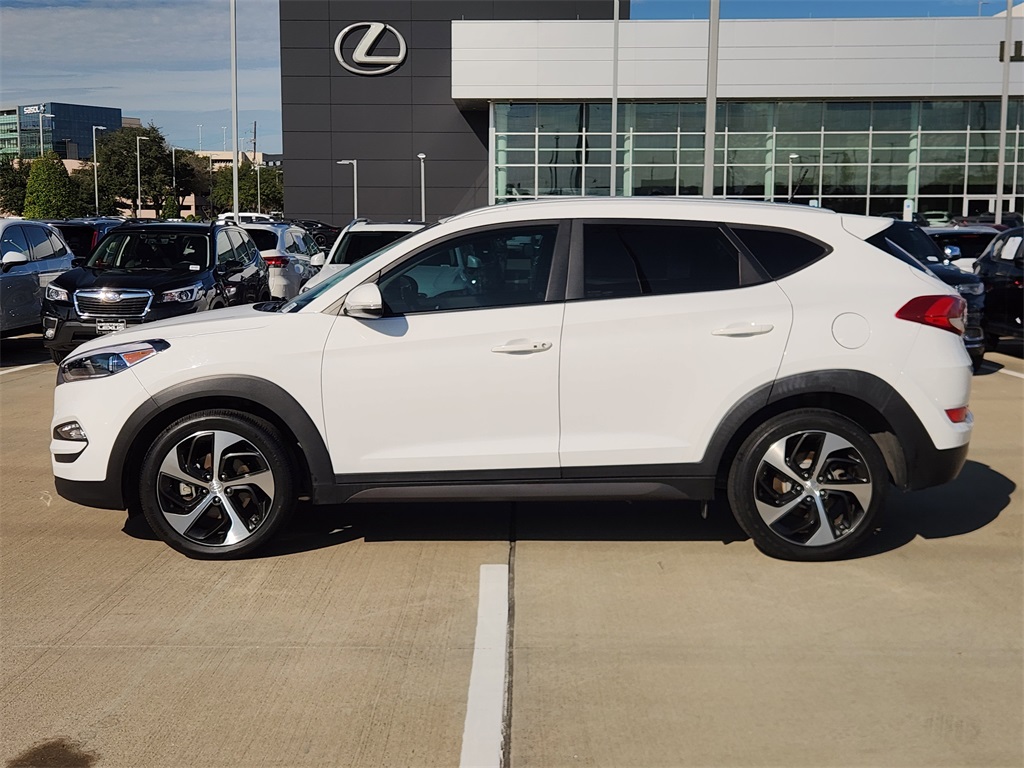 2016 Hyundai Tucson Sport White at DeMontrond Mazda
