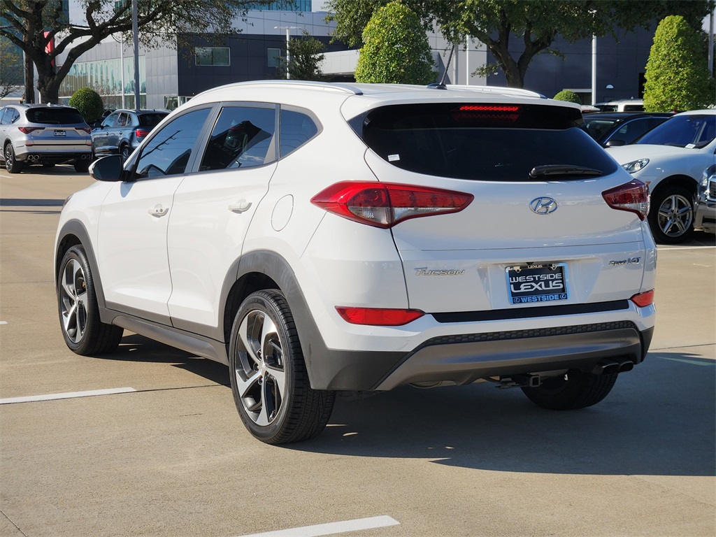 2016 Hyundai Tucson Sport White at DeMontrond Mazda