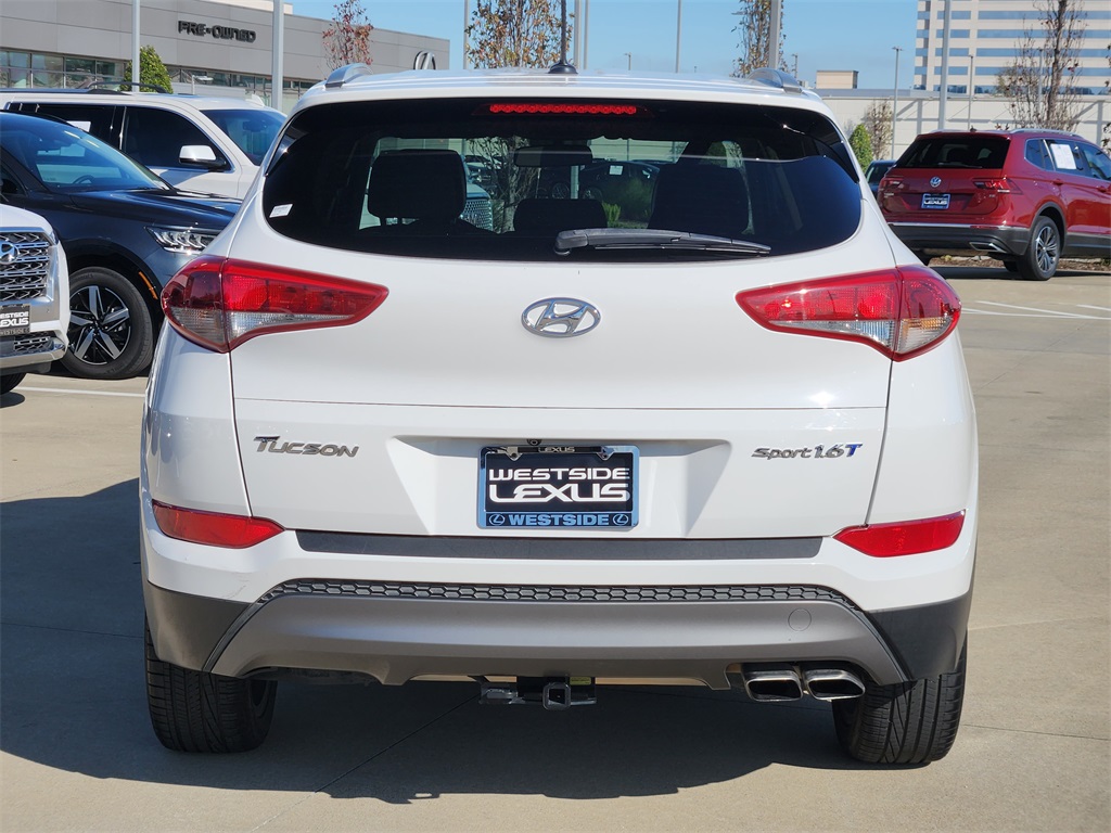 2016 Hyundai Tucson Sport White at DeMontrond Mazda