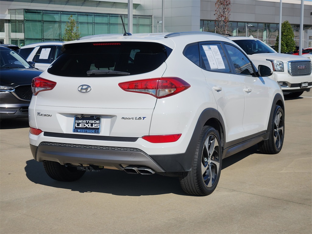 2016 Hyundai Tucson Sport White at DeMontrond Mazda