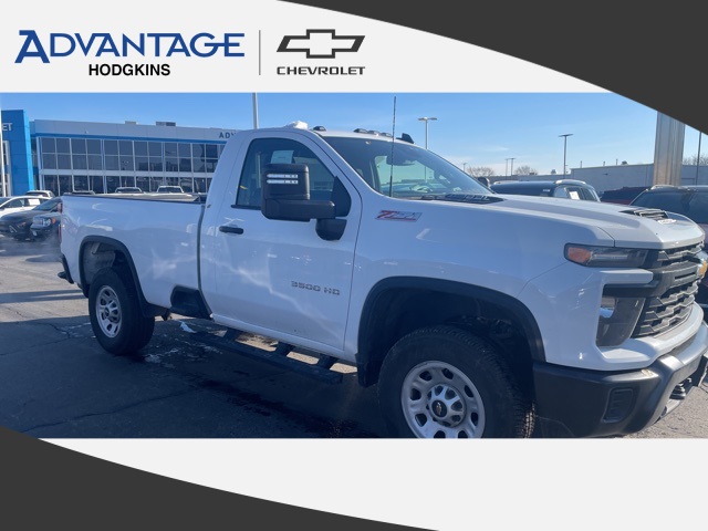 2025 Chevrolet Silverado 3500HD Work Truck Regular Cab LB 4WD