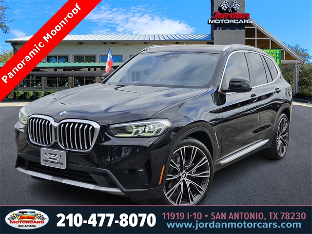 Used Car 2022 Bmw X3  Sdrive30i For Sale Under $30,000 In San Antonio, Texas