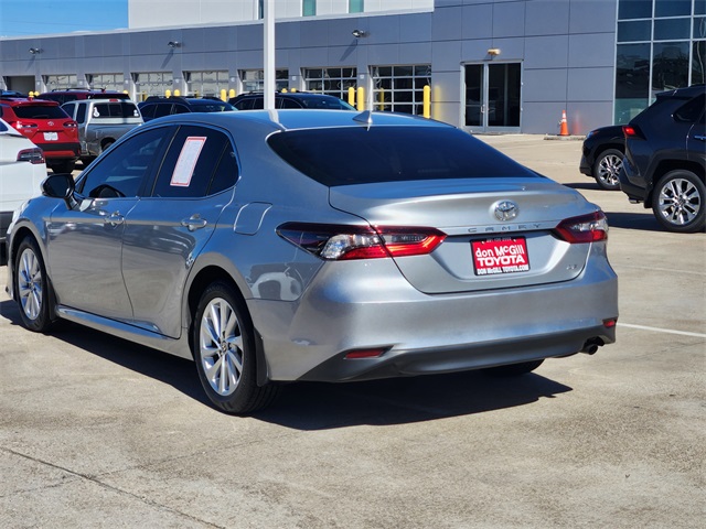 2024 Toyota Camry LE Silver at Don McGill Toyota