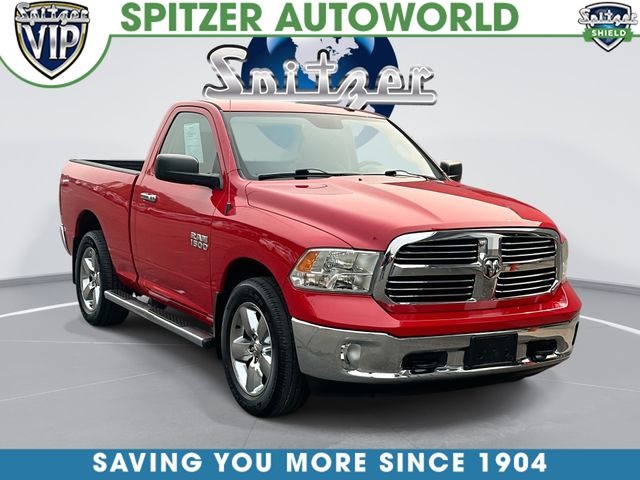 Flame Red Clearcoat 2014 RAM 1500 Pickup Truck Four-Wheel Drive 8-Speed Automatic
