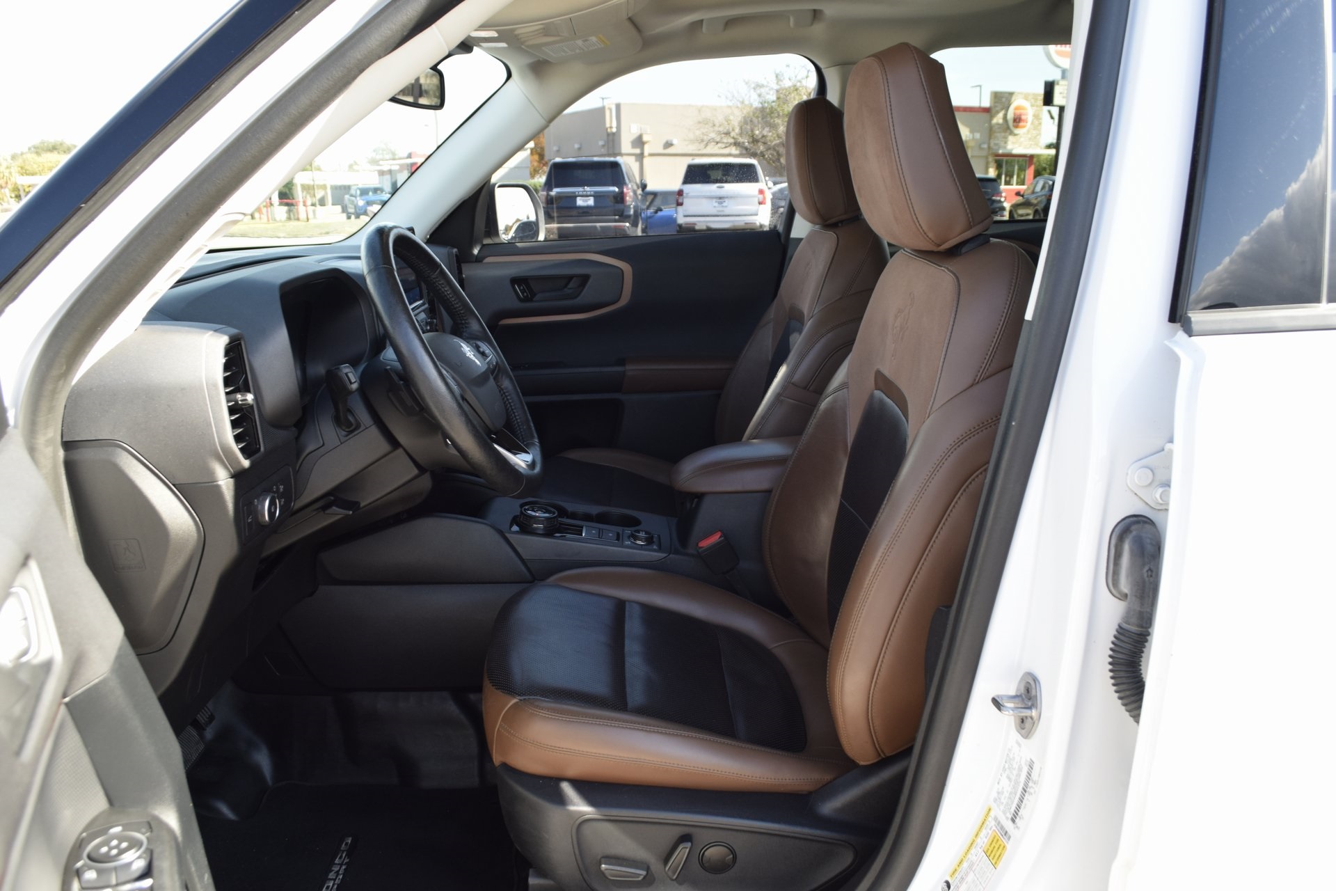 2021 Ford Bronco Sport Badlands White at DeMontrond Ford