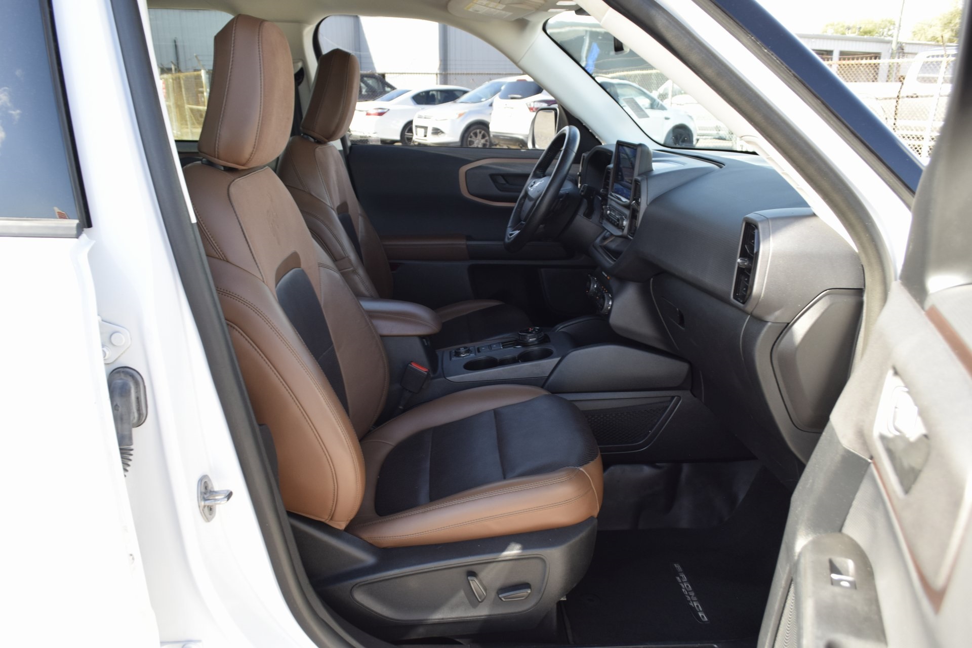 2021 Ford Bronco Sport Badlands White at DeMontrond Ford