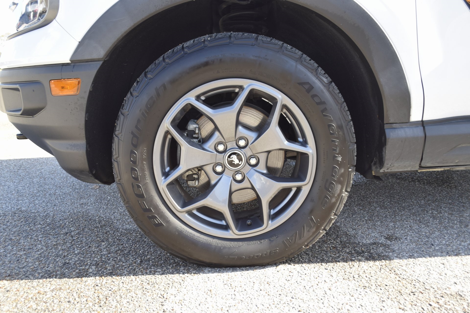 2021 Ford Bronco Sport Badlands White at DeMontrond Ford