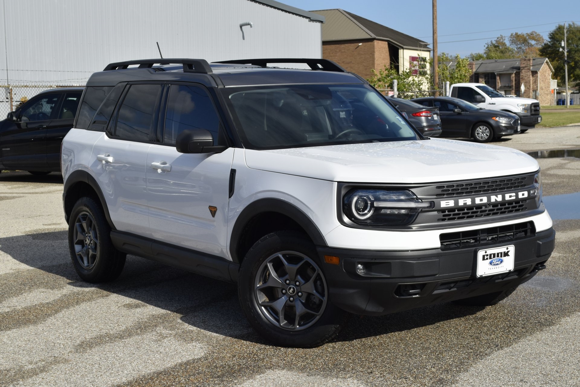 2021 Ford Bronco Sport Badlands White at DeMontrond Ford