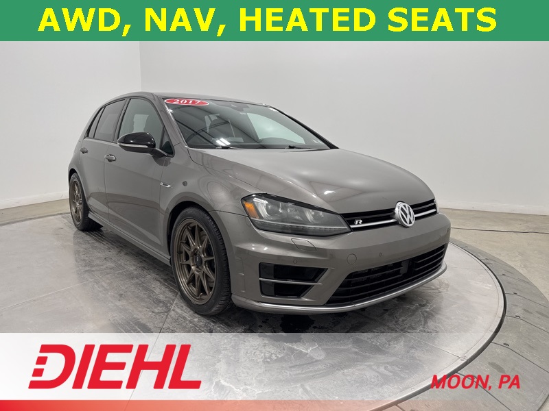2017 Volkswagen Golf R 4-Door AWD with DCC and Navigation