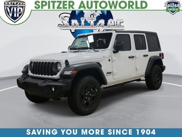 Bright White Clearcoat 2026 Jeep Wrangler SUV / Crossover Four-Wheel Drive 8-Speed Automatic