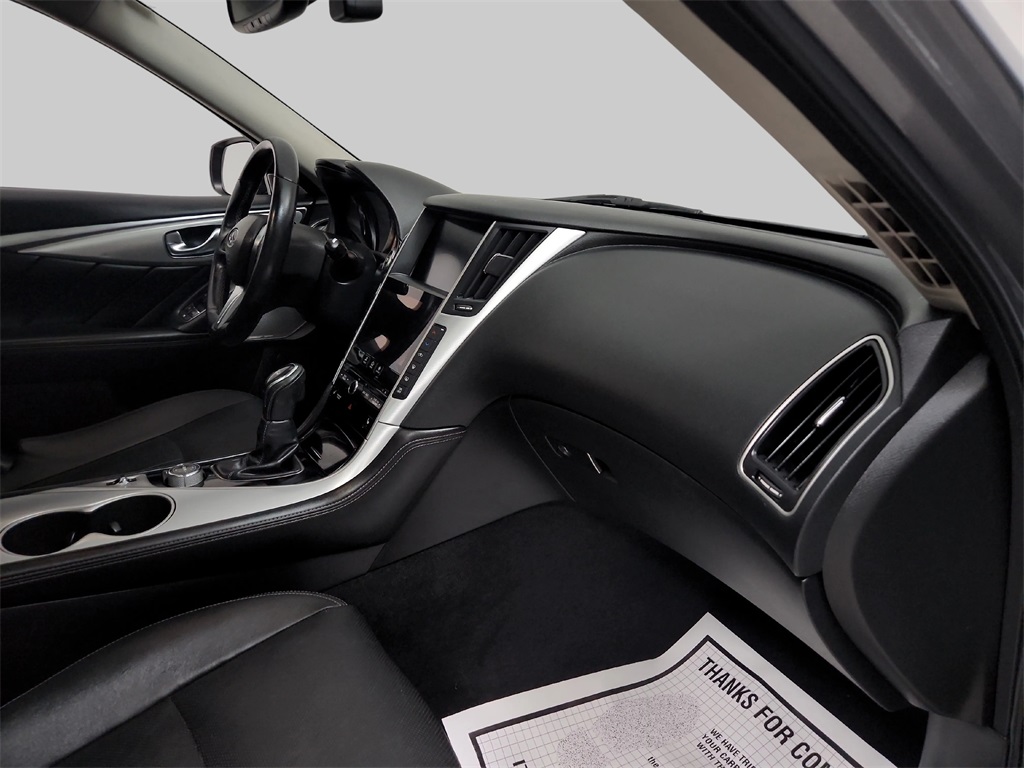 2021 INFINITI Q50 3.0t LUXE Gray at Central Houston Nissan