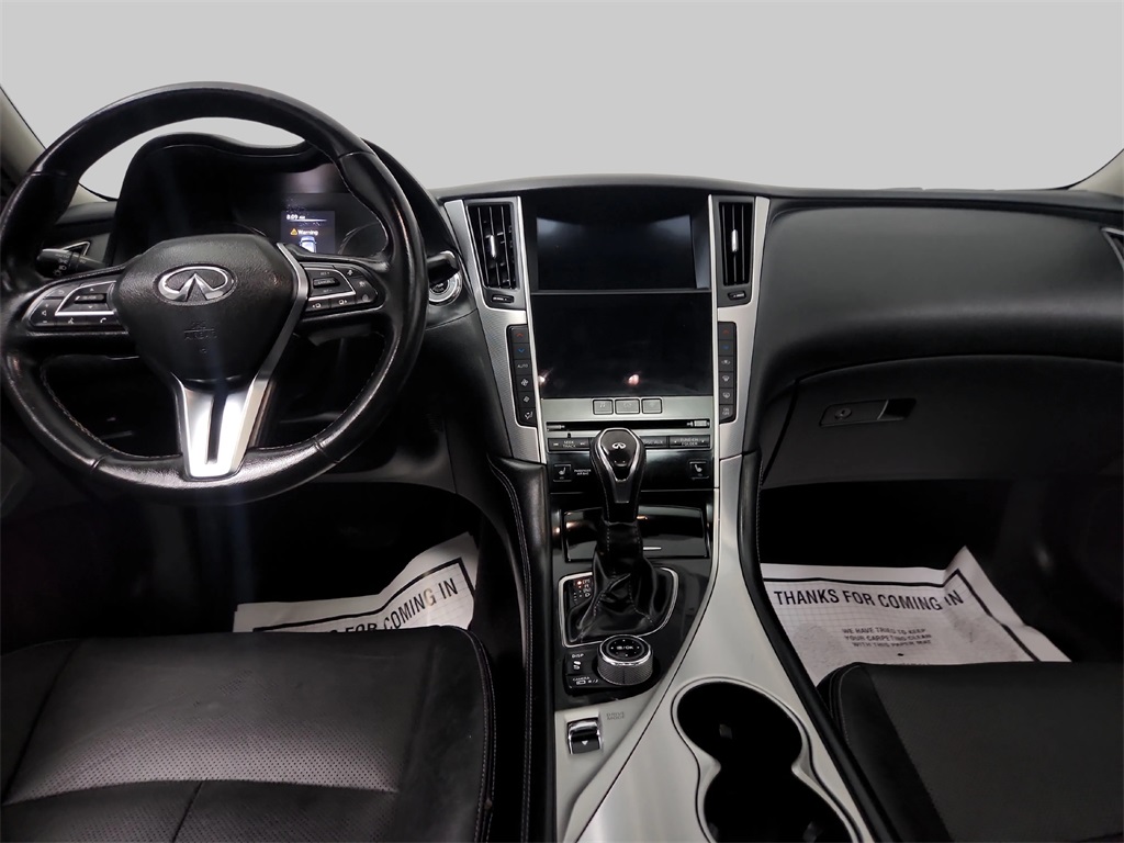 2021 INFINITI Q50 3.0t LUXE Gray at Central Houston Nissan