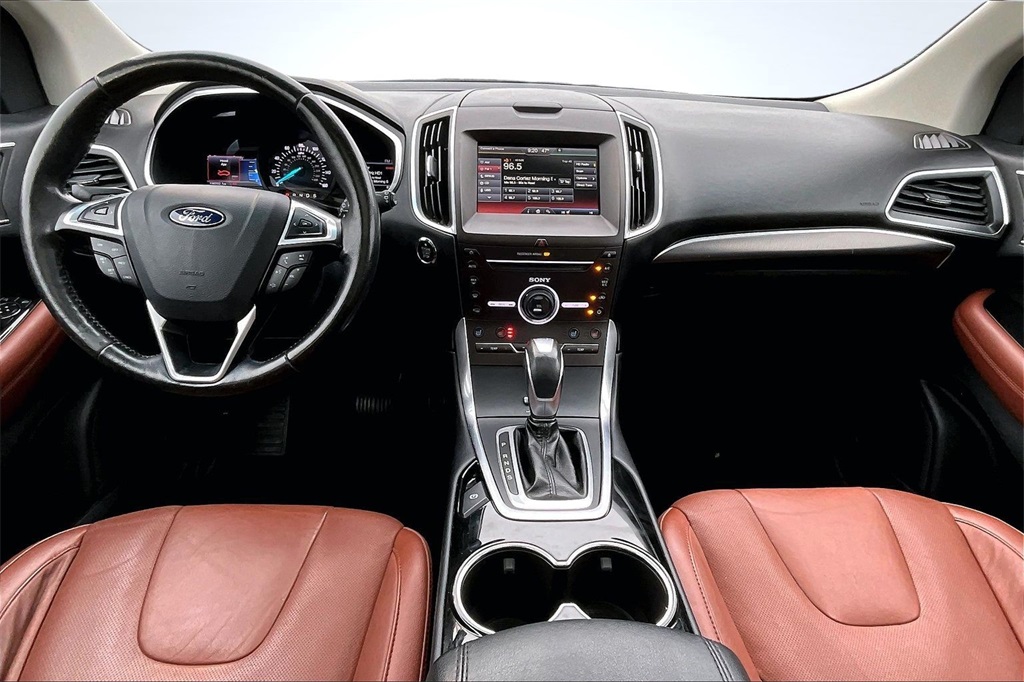 2015 Ford Edge Titanium White at DeMontrond Automotive Group