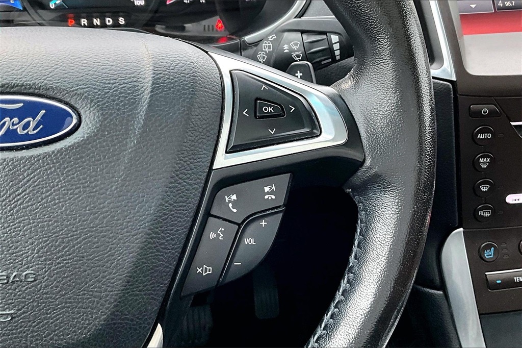 2015 Ford Edge Titanium White at DeMontrond Automotive Group