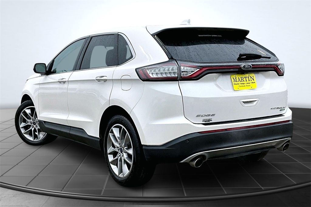 2015 Ford Edge Titanium White at DeMontrond Automotive Group