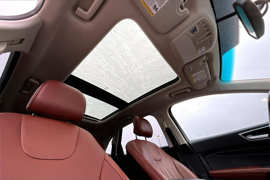 2015 Ford Edge Titanium White at DeMontrond Automotive Group