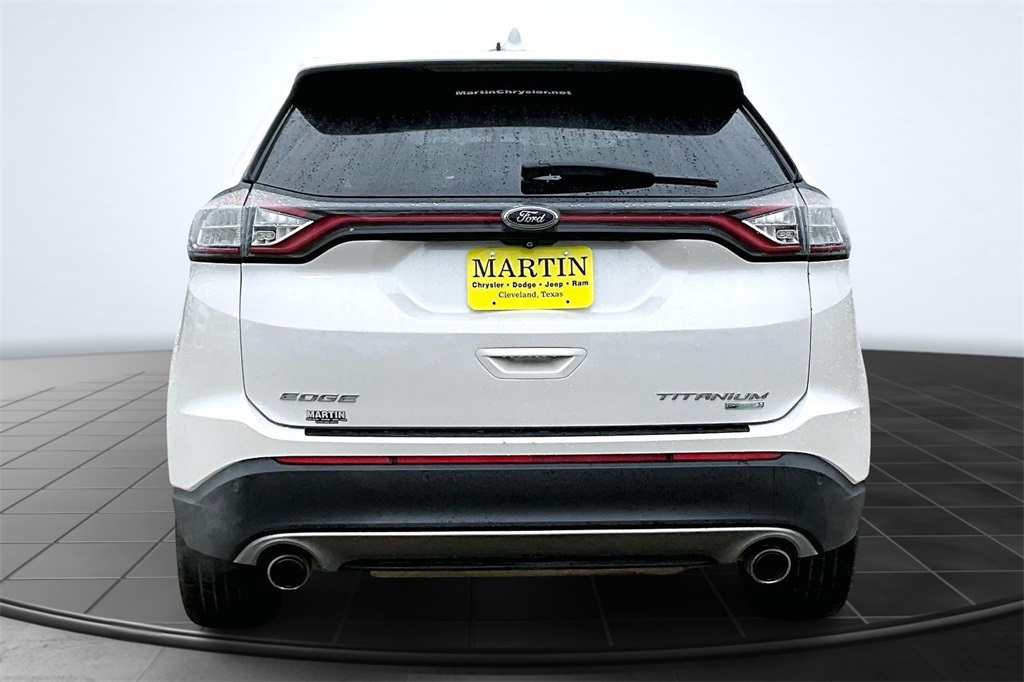 2015 Ford Edge Titanium White at DeMontrond Automotive Group