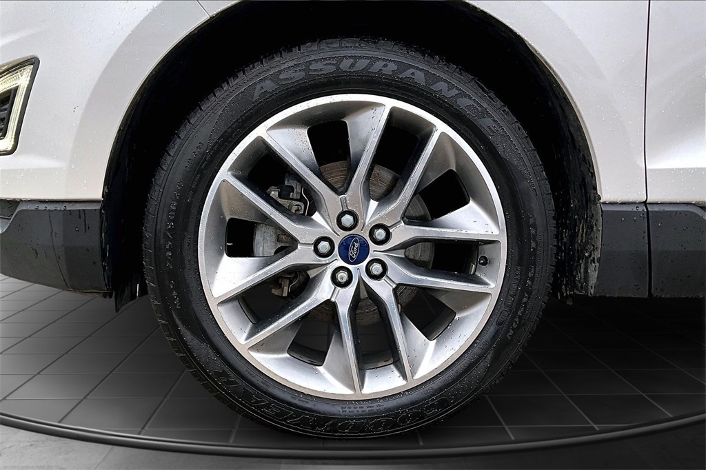 2015 Ford Edge Titanium White at DeMontrond Automotive Group