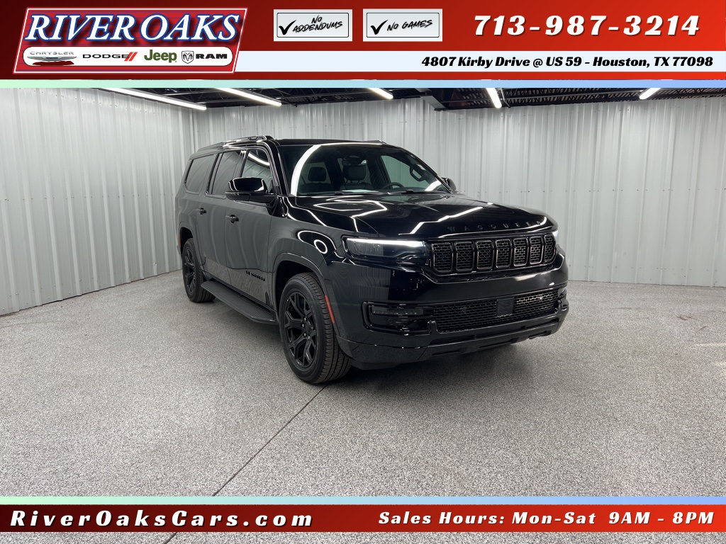 2024 Jeep Wagoneer L Series II Black at Bayway Chrysler Dodge Jeep Ram