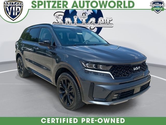 Gravity Gray 2023 Kia Sorento SUV / Crossover All-Wheel Drive 8-Speed Dual Clutch