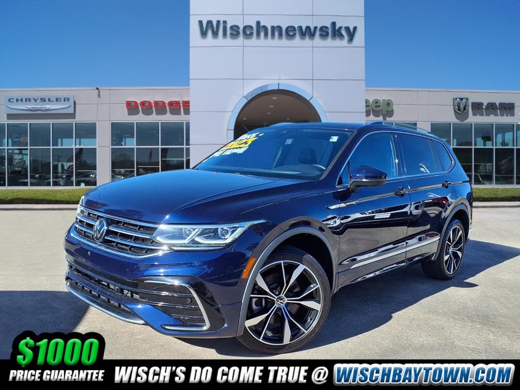 2023 Volkswagen Tiguan 2.0T SEL R-Line Blue at DeMontrond Auto Country