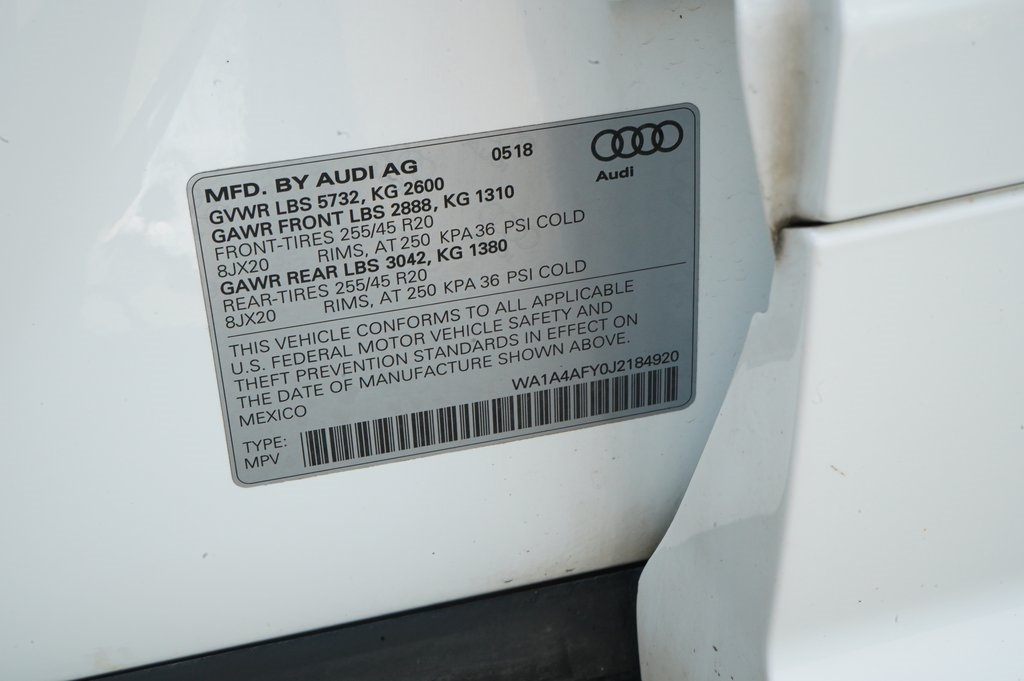 2018 Audi SQ5