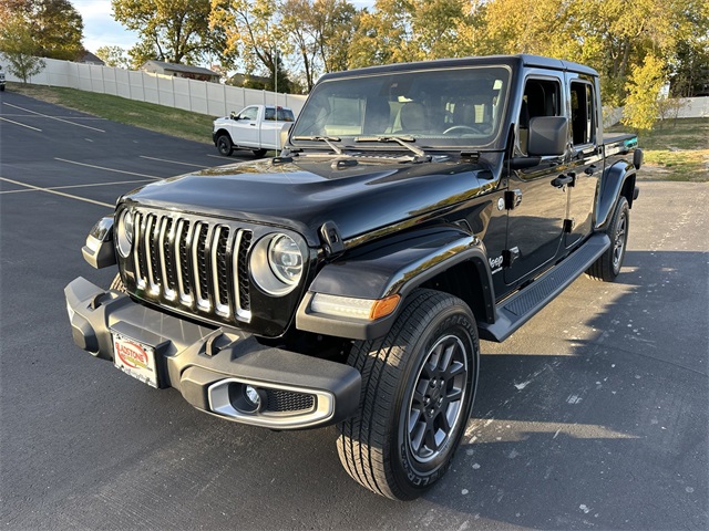 Certified 2020 Jeep Gladiator Overland with VIN 1C6HJTFG0LL180855 for sale in Kansas City