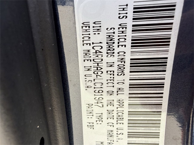 2020 Dodge Durango SXT Blue at Emmons Autoplex