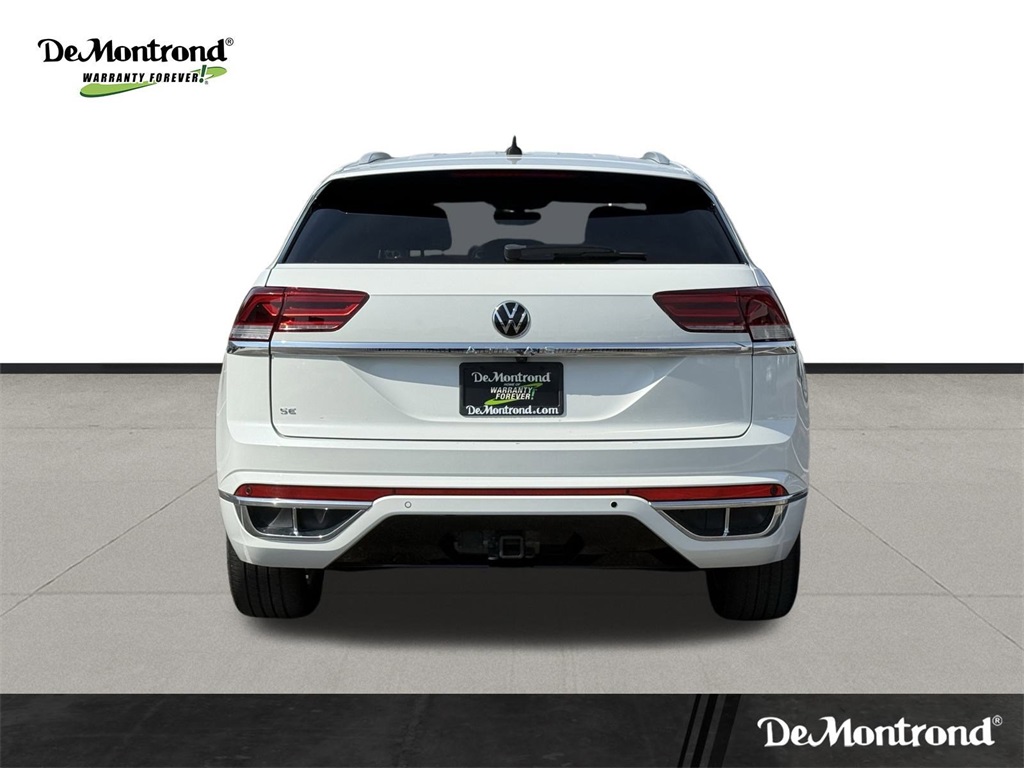 2021 Volkswagen Atlas Cross Sport 3.6L V6 SE w/Technology R-Line White at DeMontrond Auto Country