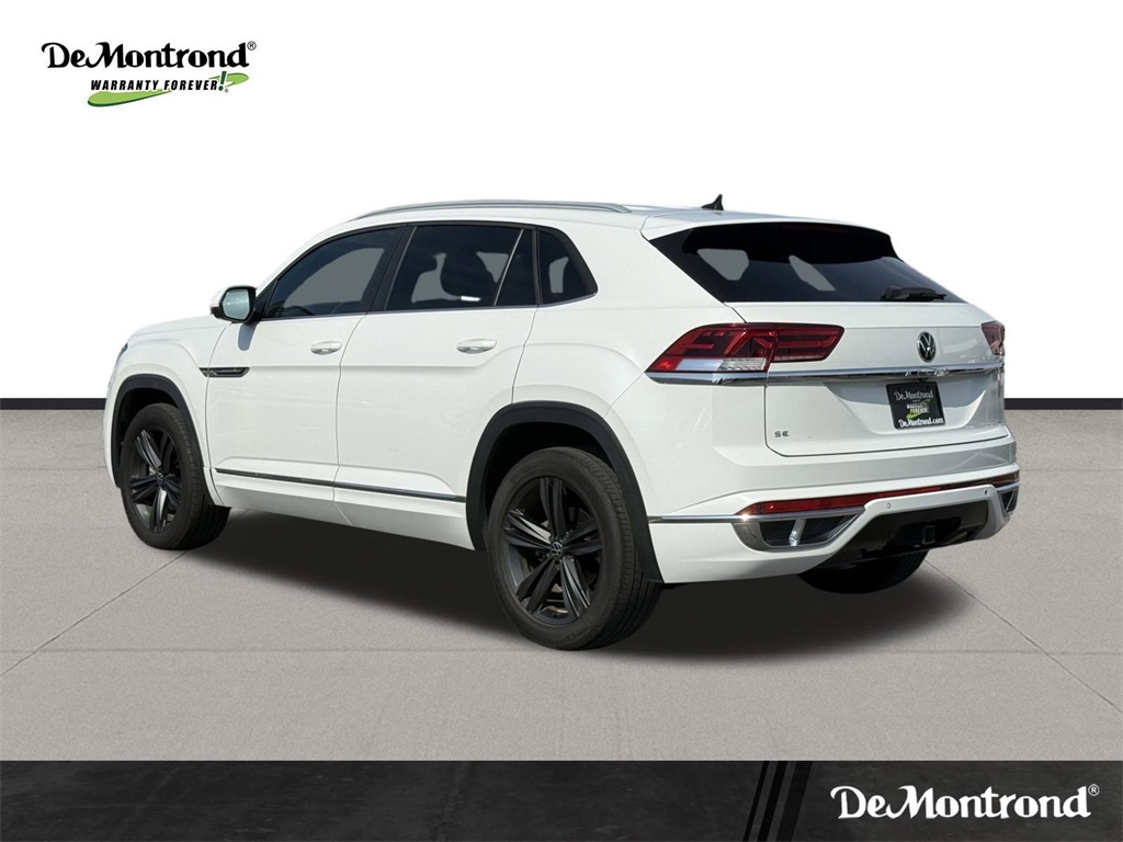 2021 Volkswagen Atlas Cross Sport 3.6L V6 SE w/Technology R-Line White at DeMontrond Auto Country