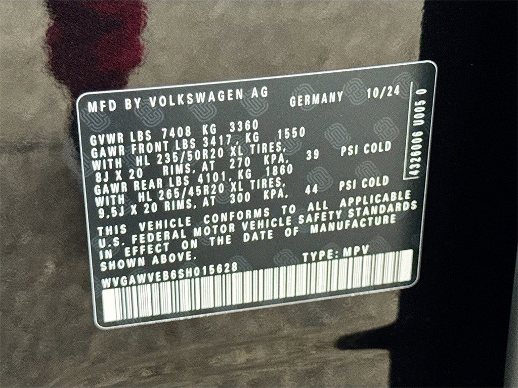 2025 Volkswagen ID. Buzz Pro S Black at DeMontrond Automotive Group