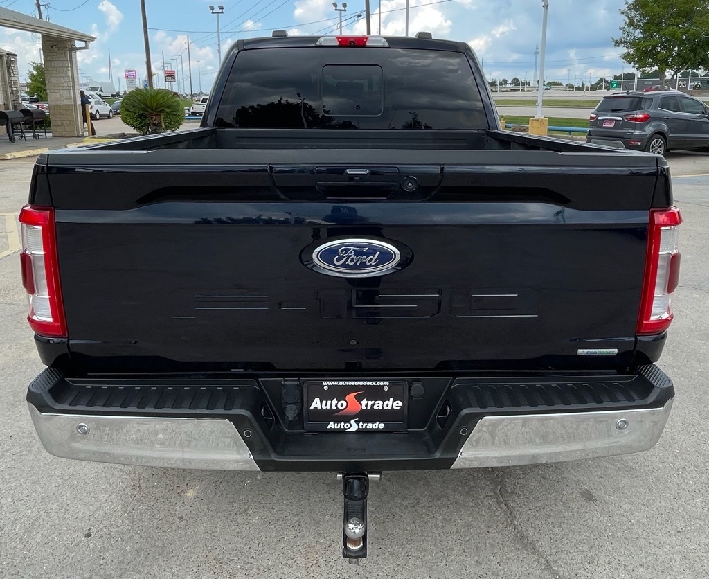 2021 Ford F-150 Lariat Blue at Gullo Toyota