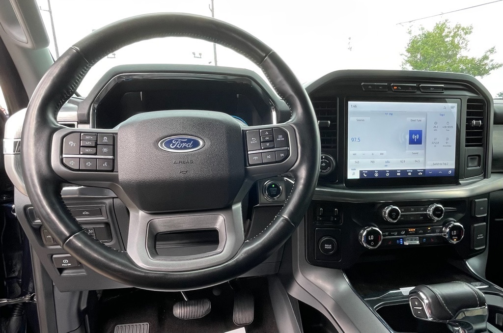 2021 Ford F-150 Lariat Blue at Gullo Toyota